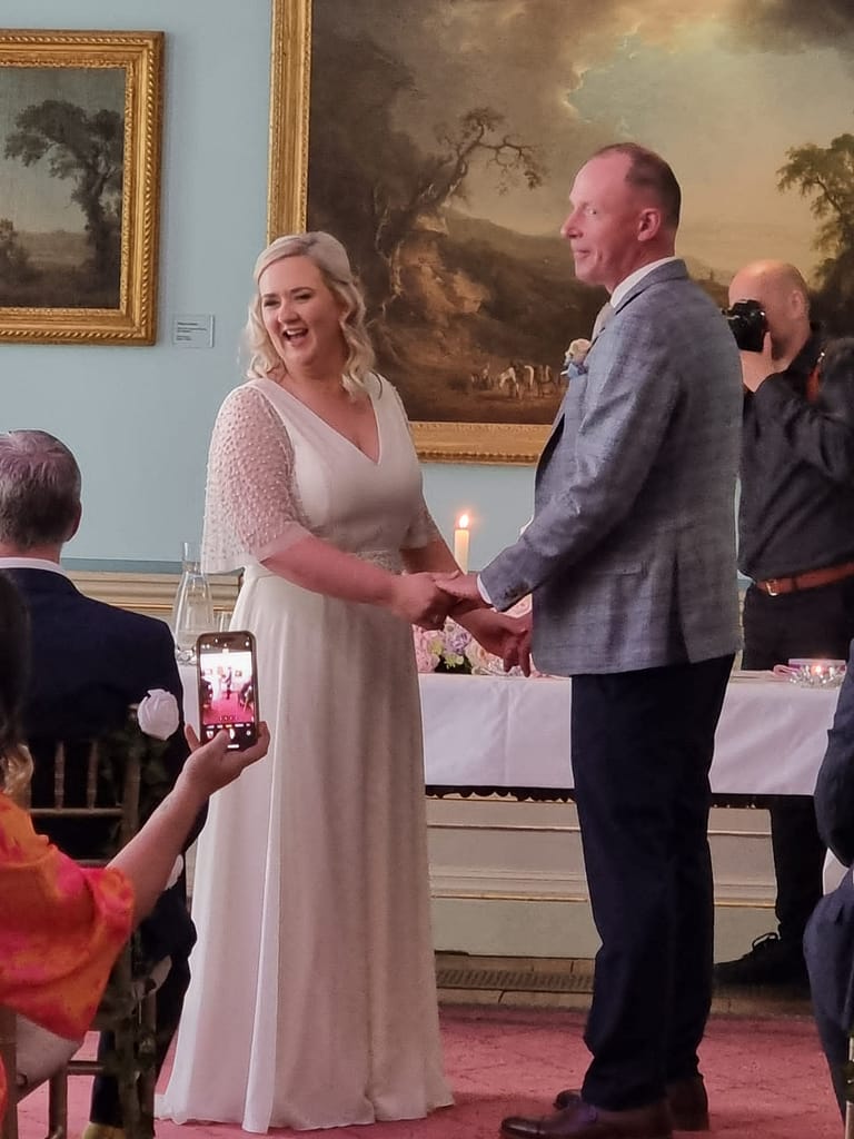 Sinead & Declan wedding at Fota House with Cork Celebrant Brian Twomey