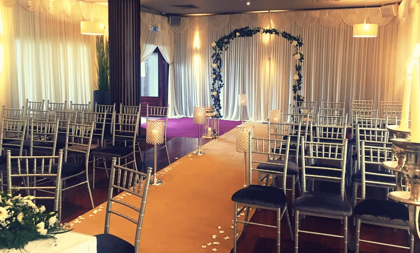 Carrigaline wedding venue Marry at Carrigaline Court Hotel Ceremony room